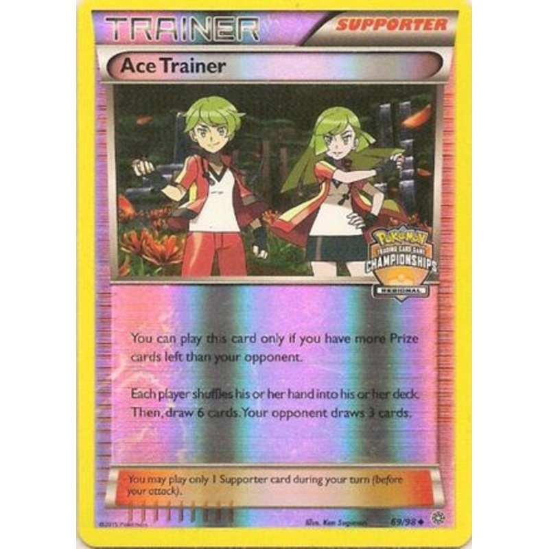 Ace Trainer (69/98) (Regional Championship Promo) [XY: Ancient Origins]