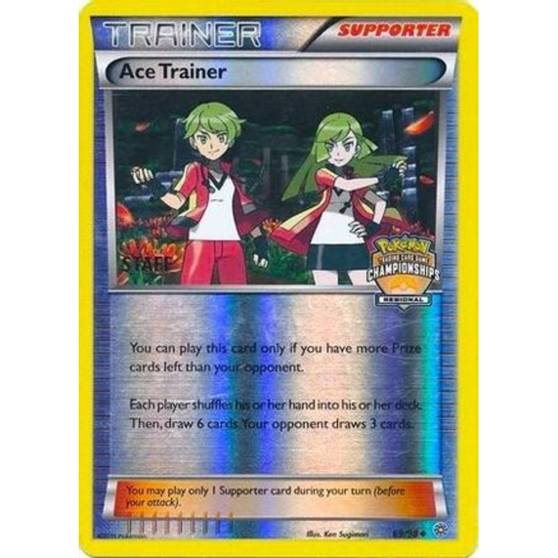 Ace Trainer (69/98) (Staff Regional Championship Promo) [XY: Ancient Origins]