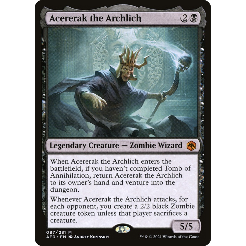 Acererak the Archlich [Dungeons & Dragons: Adventures in the Forgotten Realms] Foil