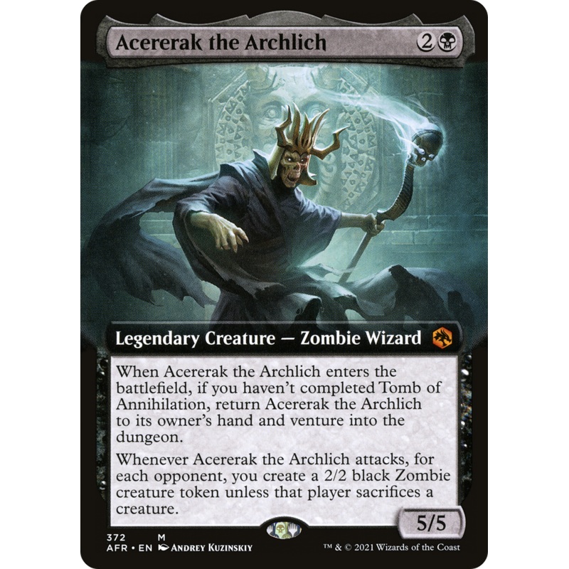 Acererak the Archlich (Extended Art) [Dungeons & Dragons: Adventures in the Forgotten Realms]
