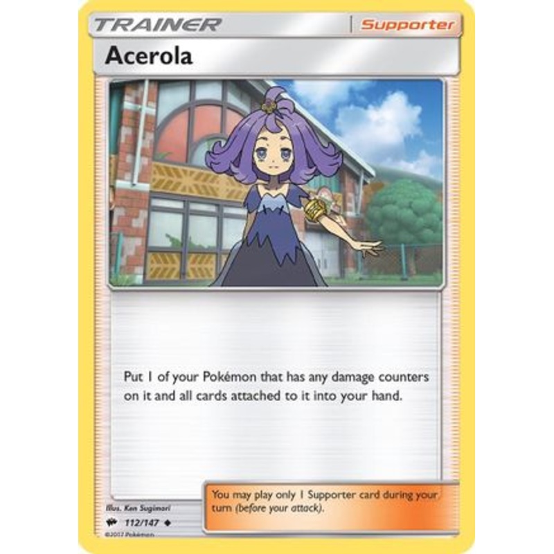 Acerola (112/147) [Sun & Moon: Burning Shadows] Reverse Holofoil