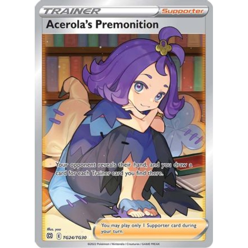 Acerola’s Premonition (TG24/TG30) [Sword & Shield: Brilliant Stars]