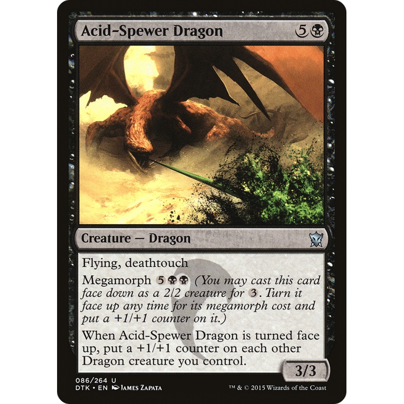 Acid-Spewer Dragon [Dragons of Tarkir]