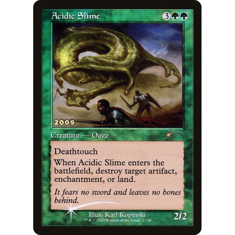 Acidic Slime [30th Anniversary Promos] Foil