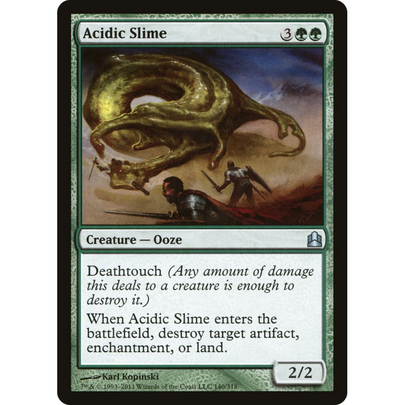 Acidic Slime [Commander 2011]