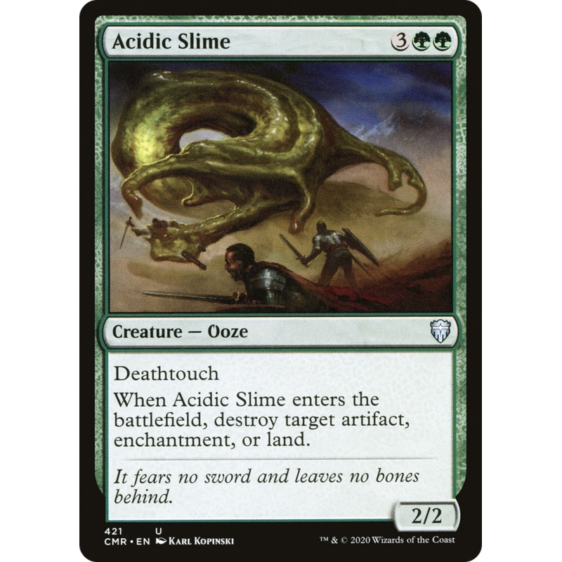Acidic Slime [Commander Legends]