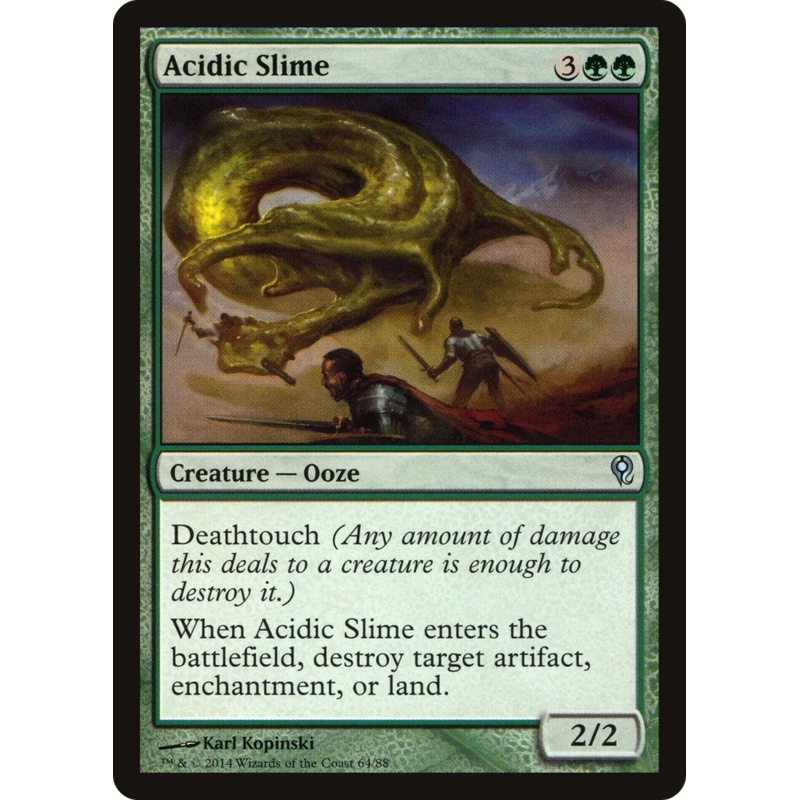 Acidic Slime [Duel Decks: Jace vs. Vraska]