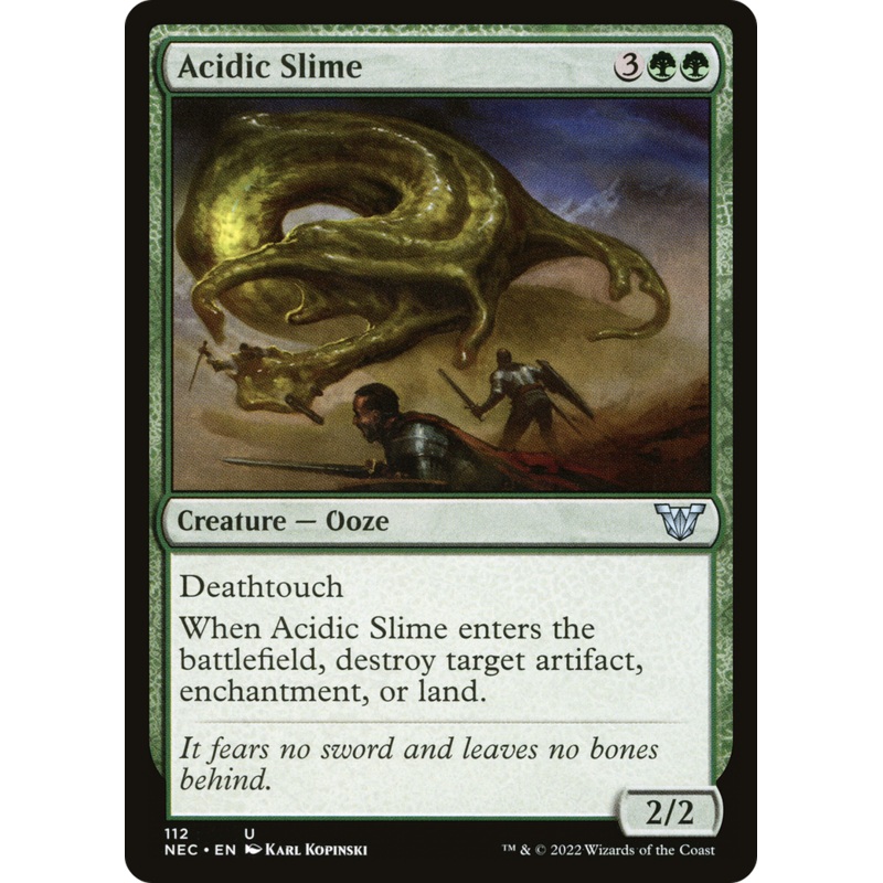 Acidic Slime [Kamigawa: Neon Dynasty Commander]