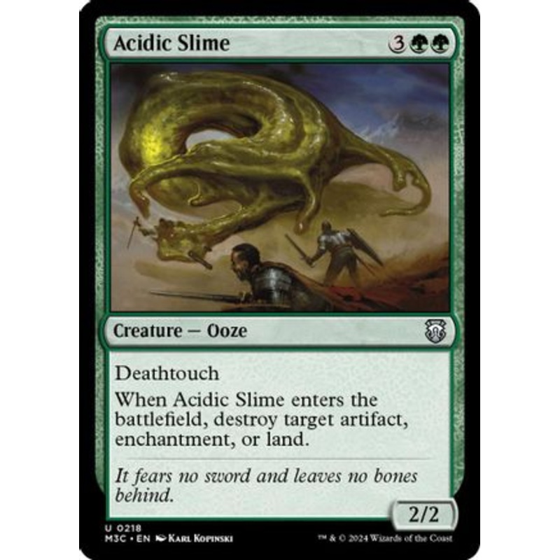 Acidic Slime (Ripple Foil) (218) Foil