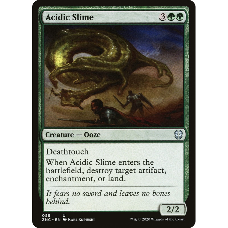 Acidic Slime [Zendikar Rising Commander]