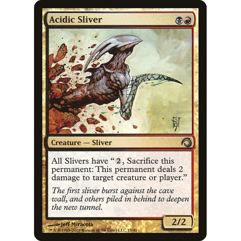 Acidic Sliver [Premium Deck Series: Slivers]