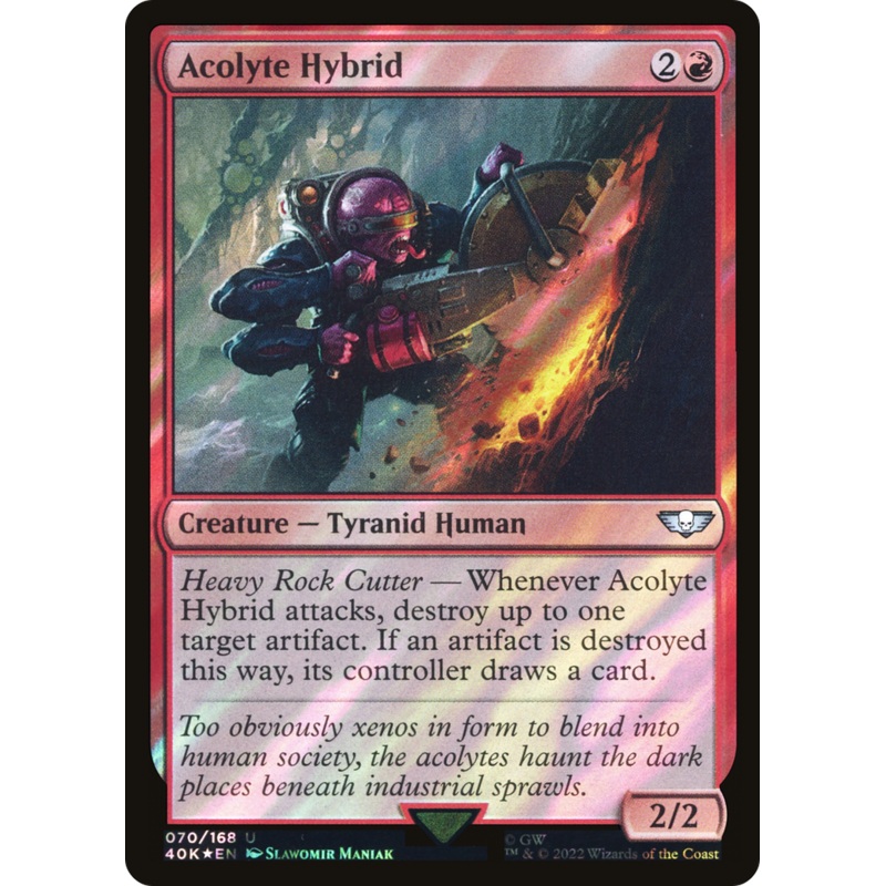 Acolyte Hybrid (Surge Foil) [Warhammer 40,000]
