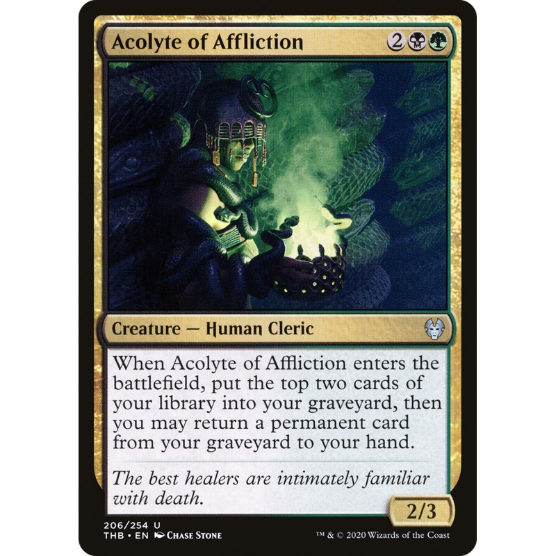 Acolyte of Affliction [Theros Beyond Death]