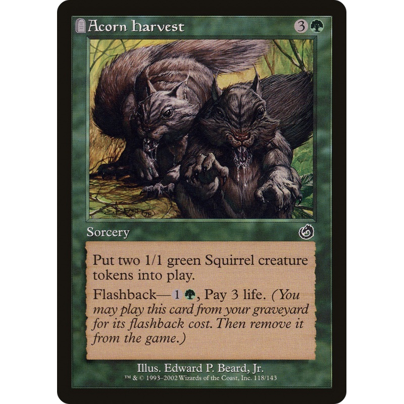 Acorn Harvest [Torment] Foil