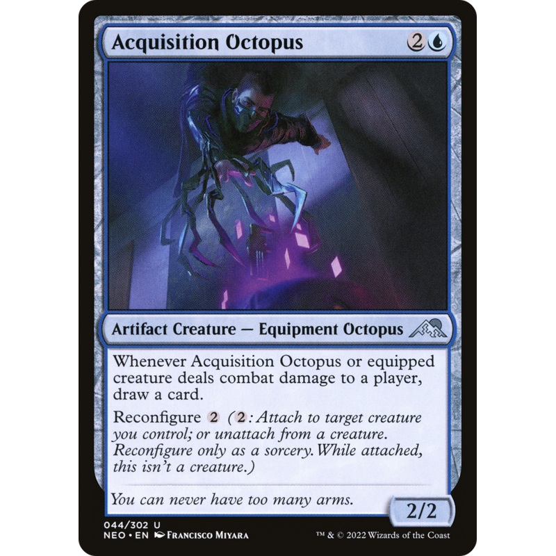 Acquisition Octopus [Kamigawa: Neon Dynasty]