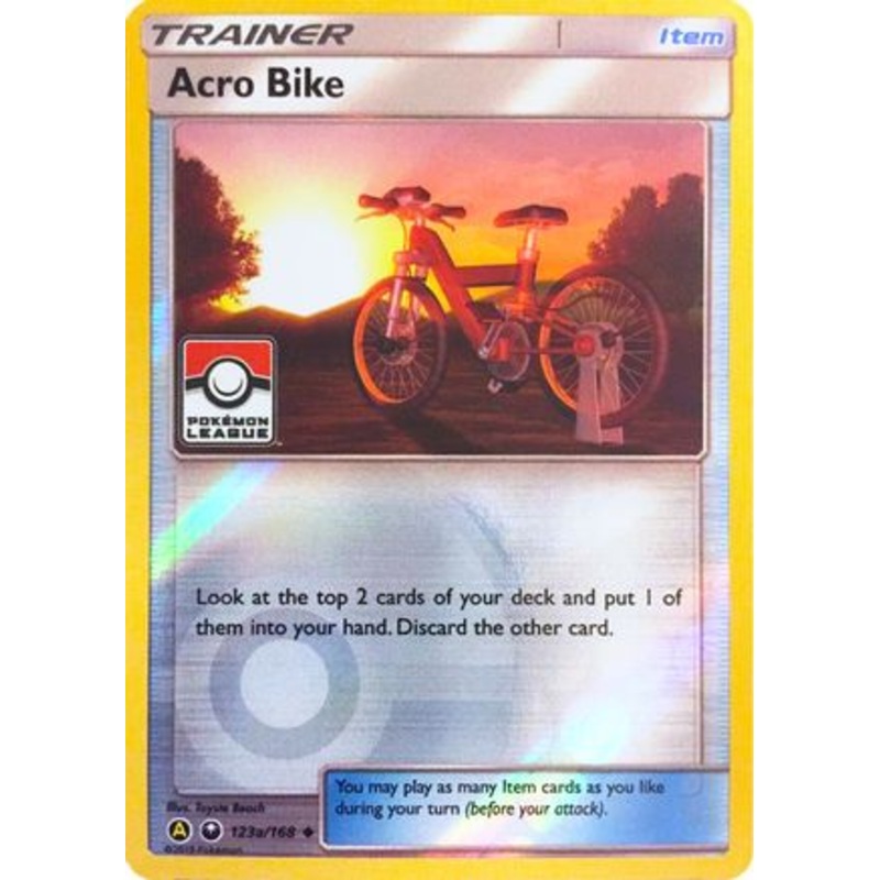 Acro Bike (123a/168) (League Promo) [Sun & Moon: Celestial Storm]
