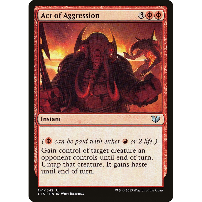 Act of Aggression [Commander 2015]