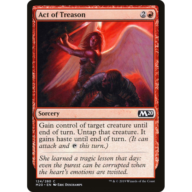 Act of Treason [Core Set 2020] Foil