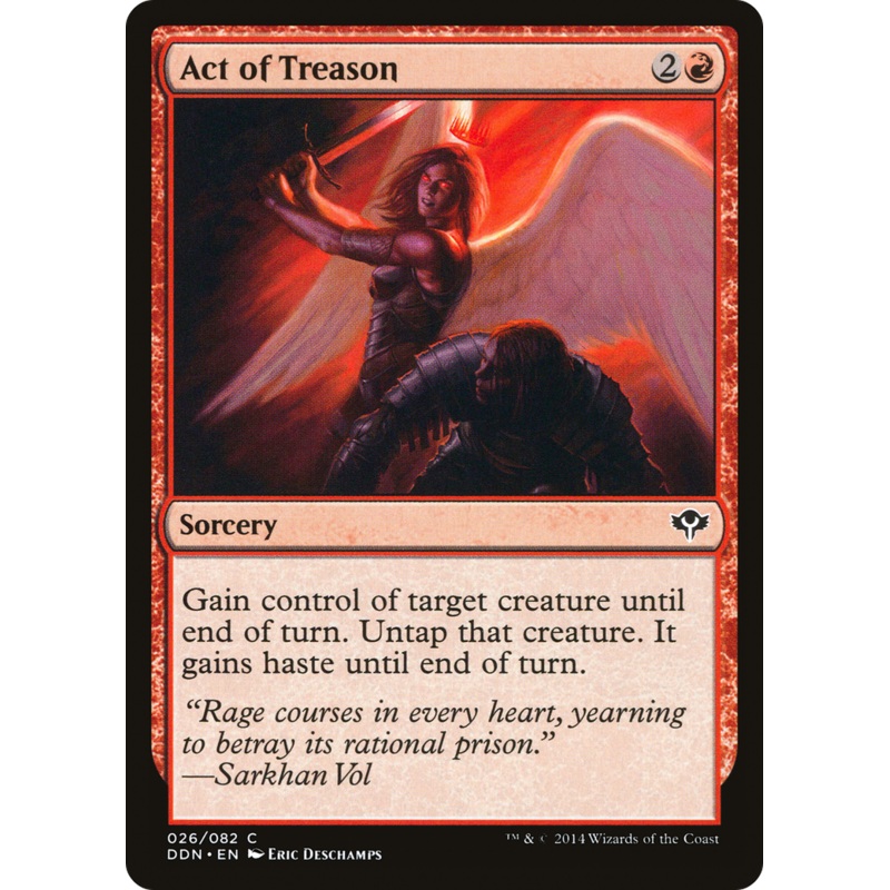 Act of Treason [Duel Decks: Speed vs. Cunning]