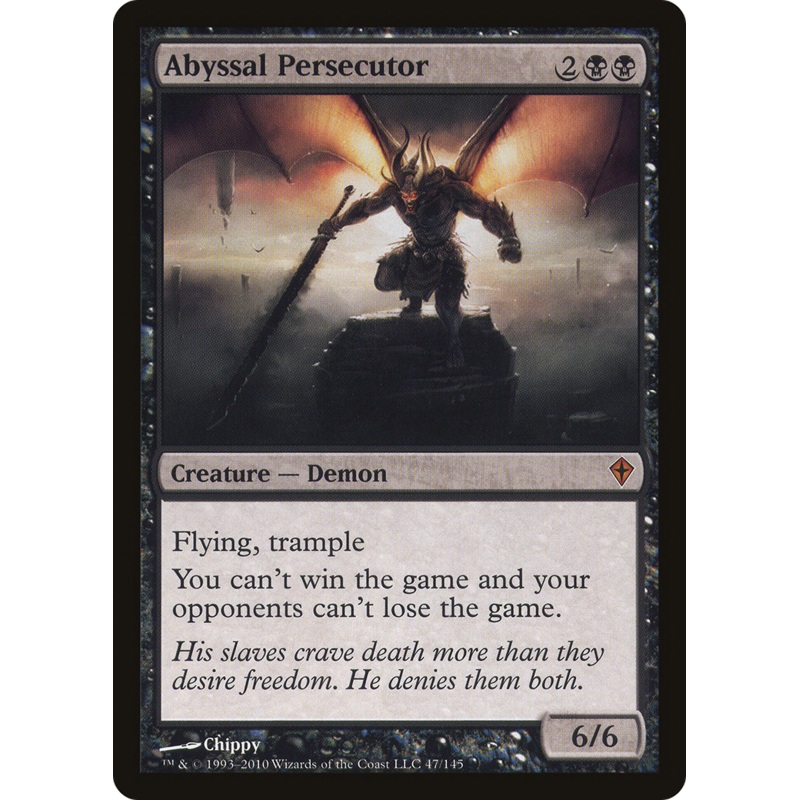 Abyssal Persecutor [Worldwake] Foil