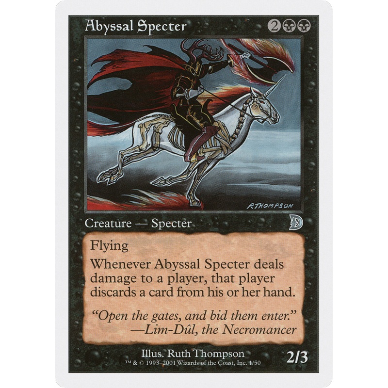 Abyssal Specter [Deckmasters]