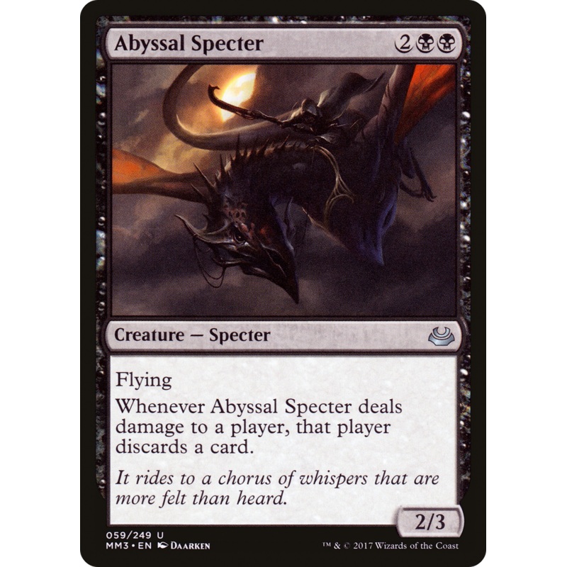 Abyssal Specter [Modern Masters 2017]