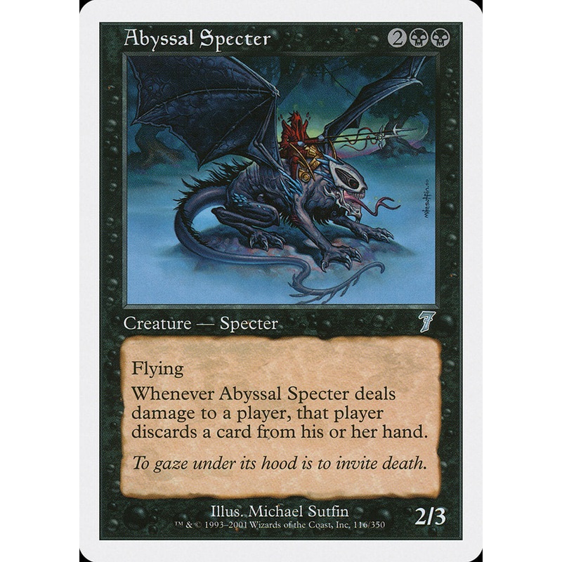 Abyssal Specter [Seventh Edition]