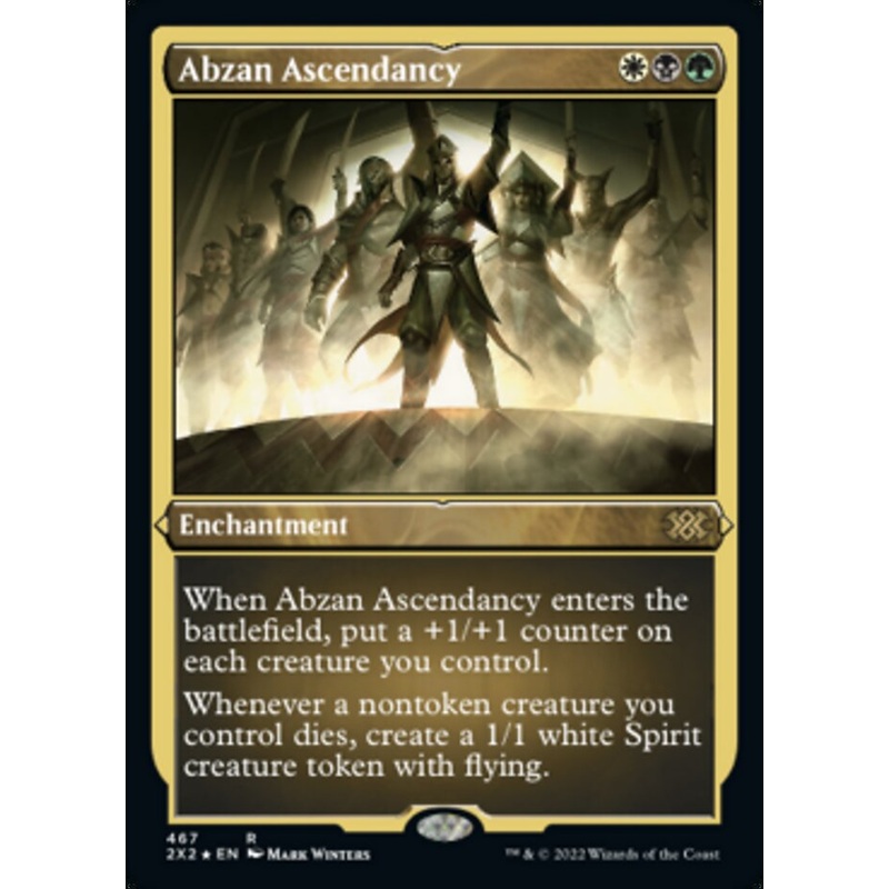Abzan Ascendancy (Foil Etched) [Double Masters 2022]