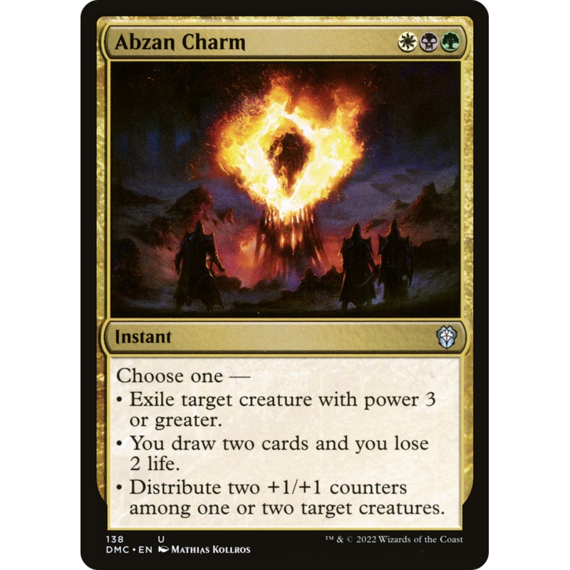 Abzan Charm [Dominaria United Commander]