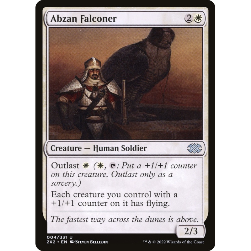 Abzan Falconer [Double Masters 2022]