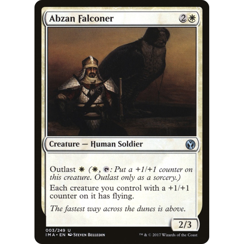 Abzan Falconer [Iconic Masters] Foil