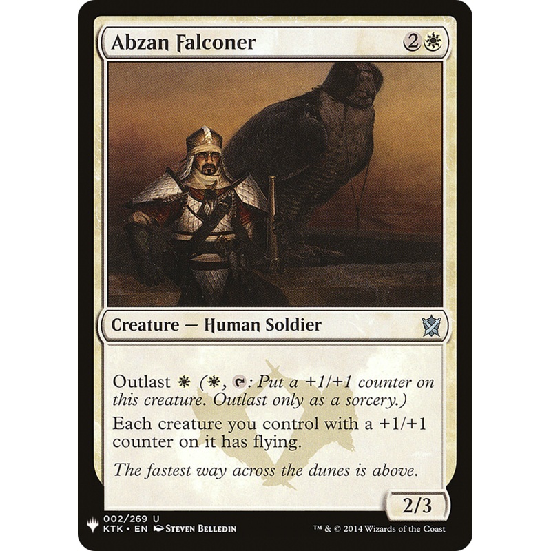 Abzan Falconer [Mystery Booster]