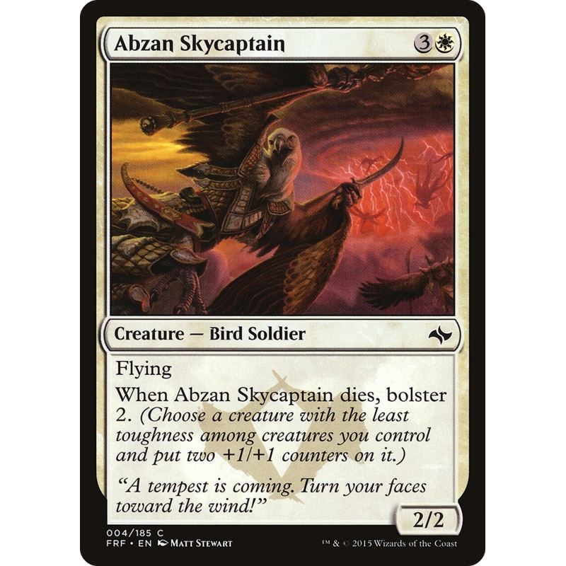 Abzan Skycaptain [Fate Reforged] Foil
