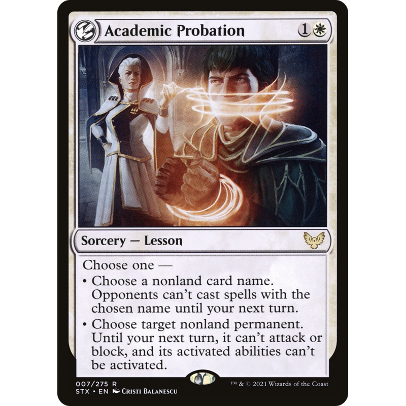 Academic Probation [Strixhaven: School of Mages]