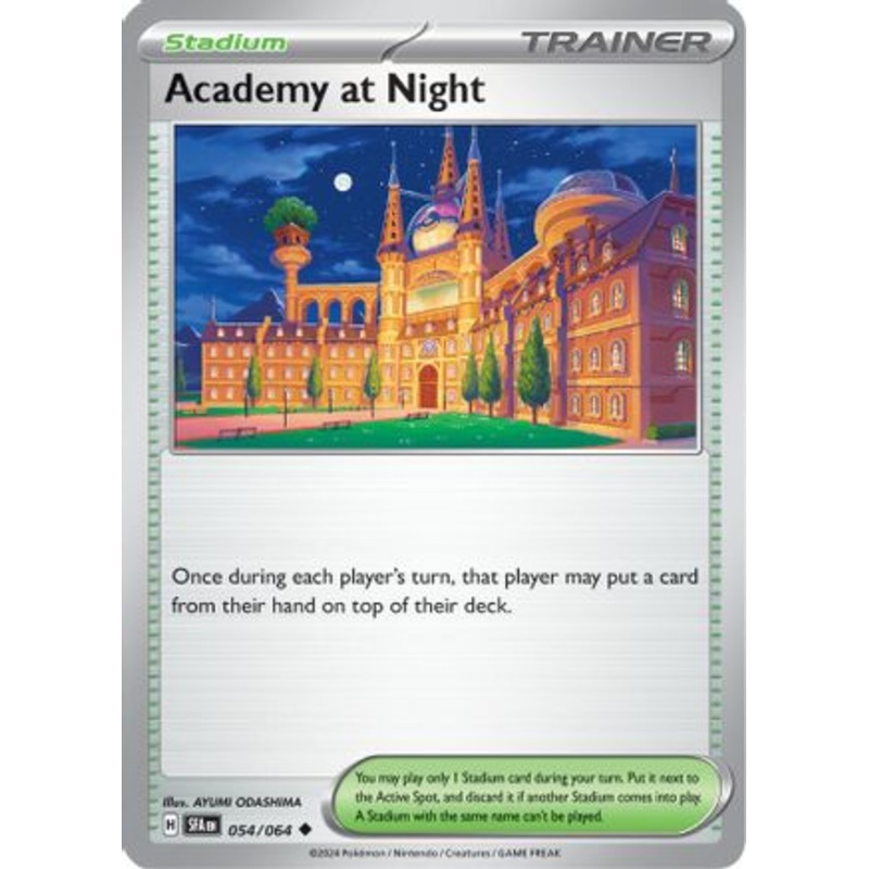 Academy at Night (054/064) [Scarlet & Violet: Shrouded Fable]