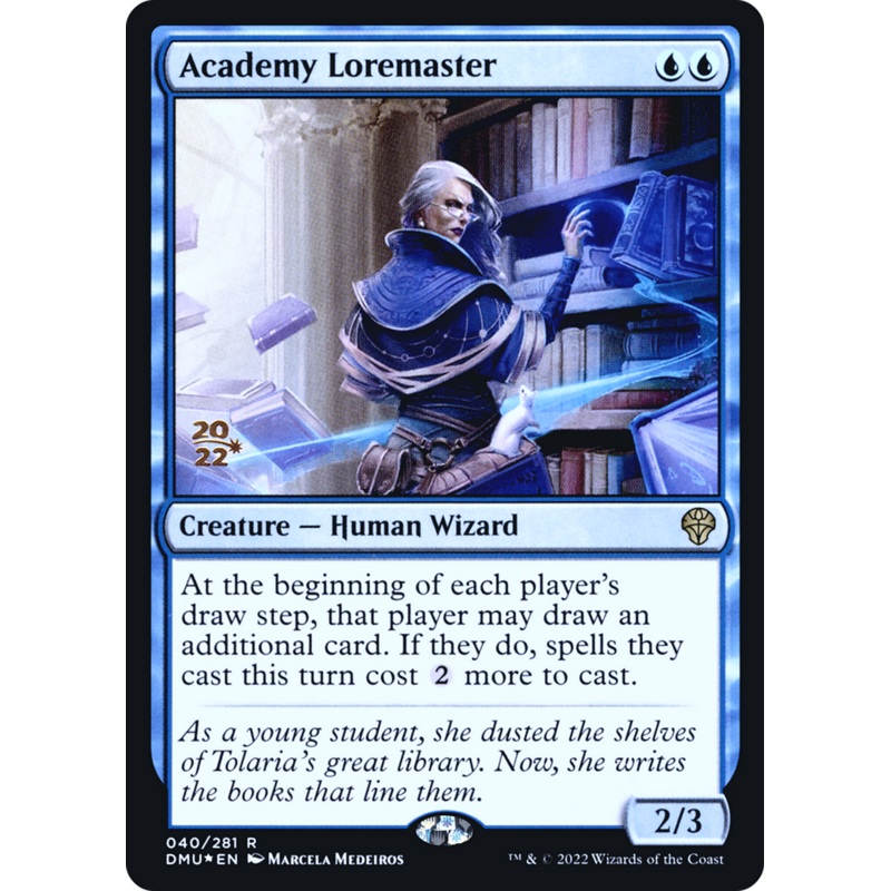Academy Loremaster [Dominaria United Prerelease Promos]