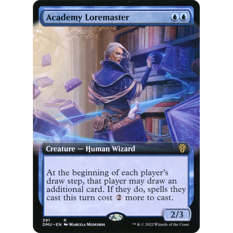 Academy Loremaster (Extended Art) [Dominaria United]
