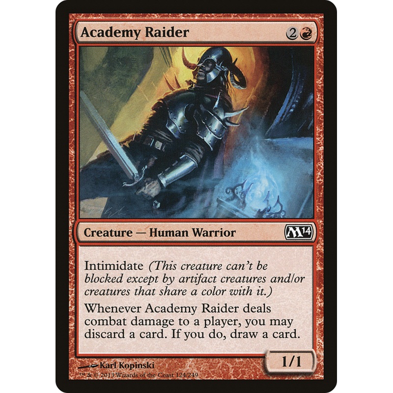 Academy Raider [Magic 2014] Foil