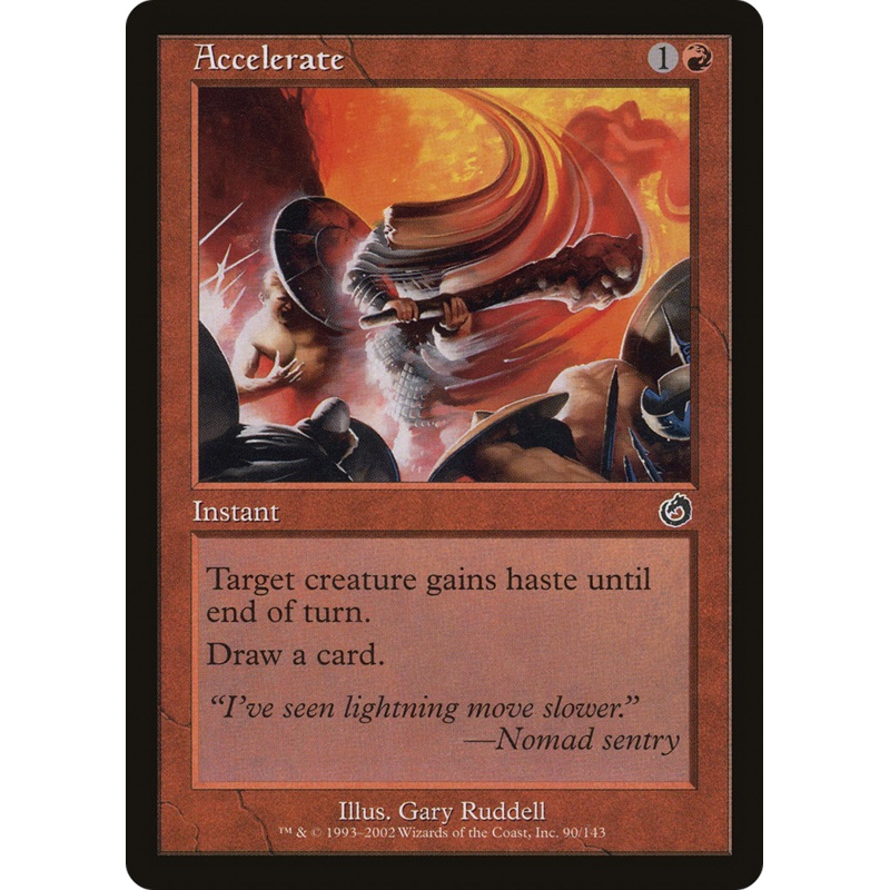 Accelerate [Torment] Foil