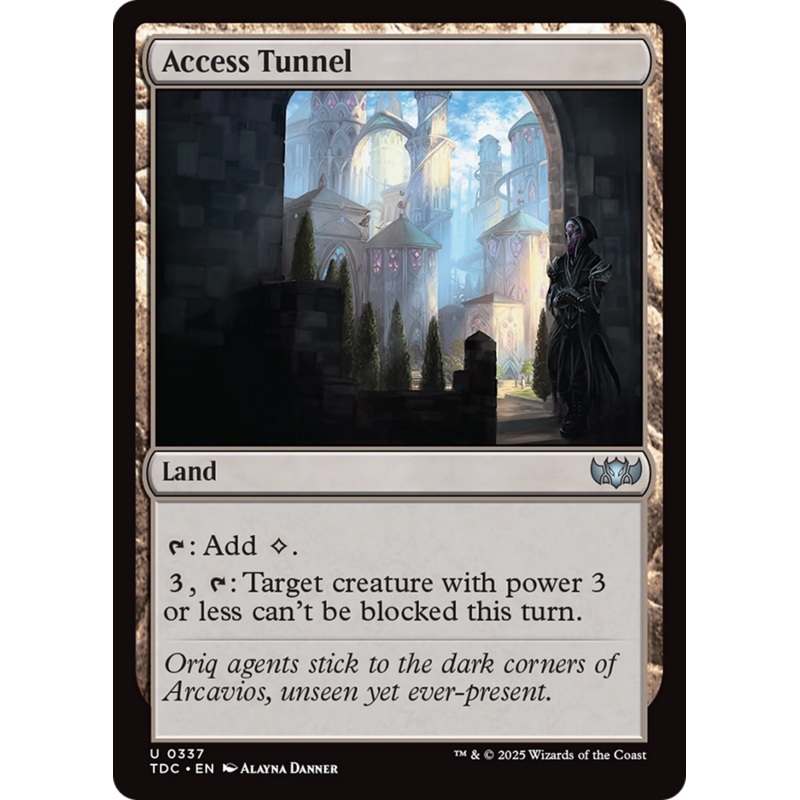 Access Tunnel (337) – Commander: Tarkir: Dragonstorm