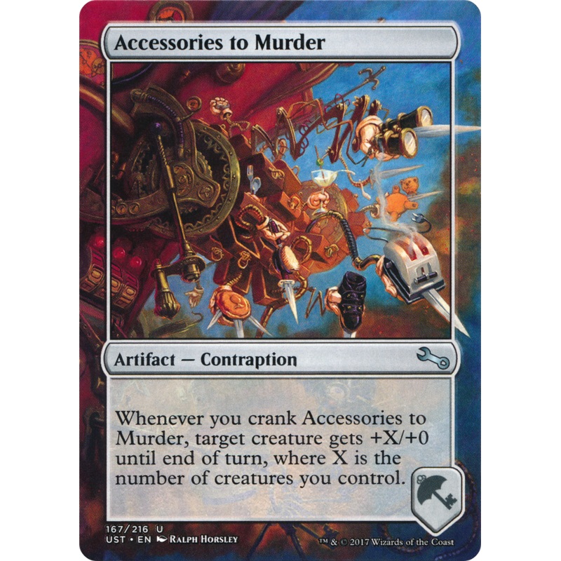 Accessories to Murder [Unstable]