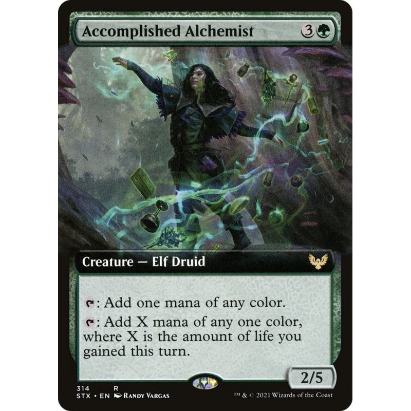 Accomplished Alchemist (Extended Art) [Strixhaven: School of Mages]