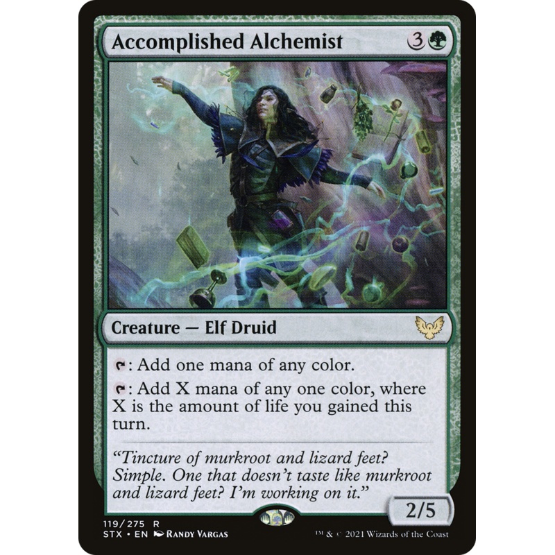 Accomplished Alchemist [Strixhaven: School of Mages]