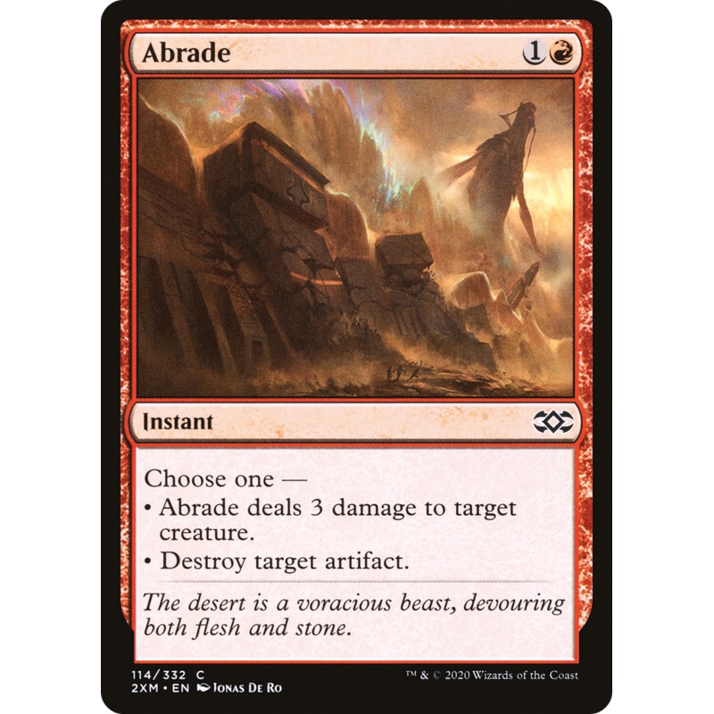 Abrade [Double Masters] Foil