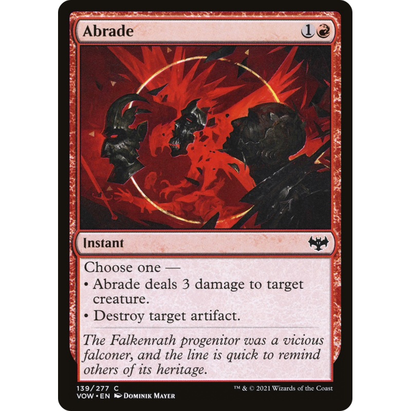 Abrade [Innistrad: Crimson Vow]