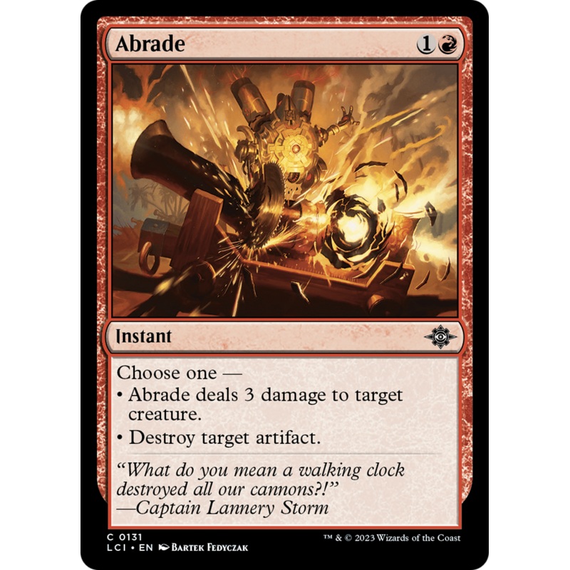 Abrade [The Lost Caverns of Ixalan]
