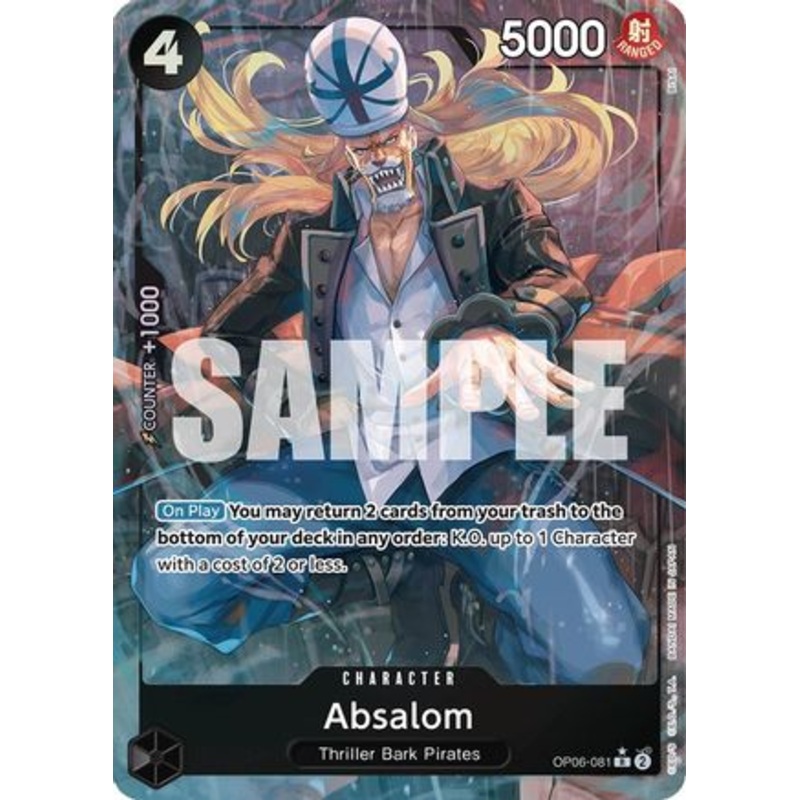 Absalom (Alternate Art) (OP06-081) Foil