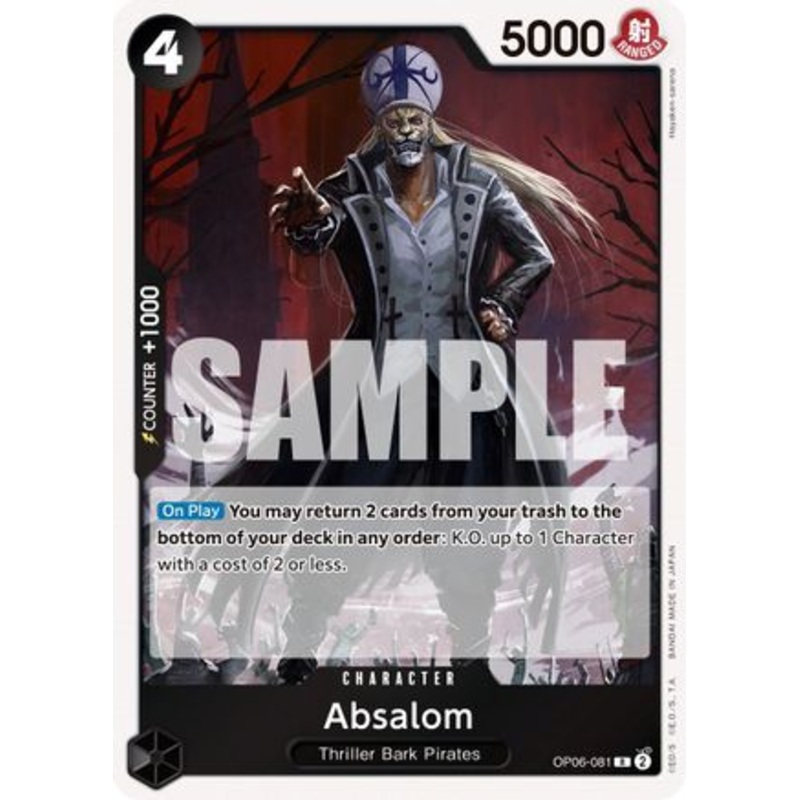 Absalom (OP06-081) Foil