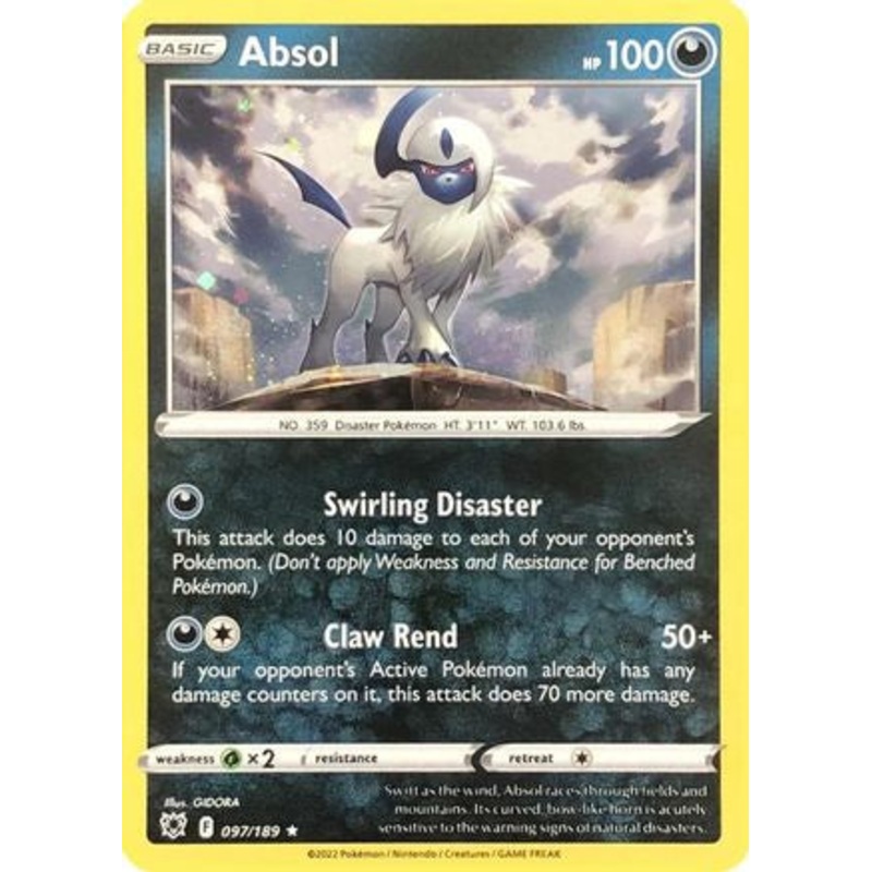 Absol (097/189) (Cosmos Holo) [Miscellaneous Cards]