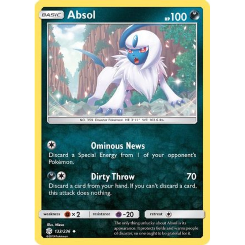 Absol (133/236) [Sun & Moon: Cosmic Eclipse]